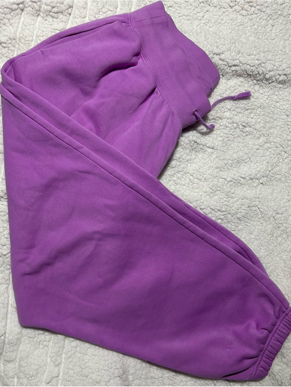 Nike Purple Fleece Joggers Size L 💜 - Picture 2 of 9